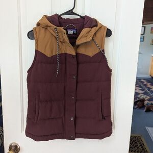 Patagonia hooded Bivy Down vest